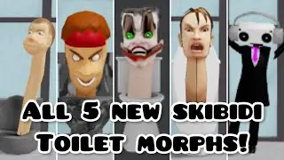 [🤯NEW] How To Get ALL 5 New Skibidi Toilet Morphs In “Skibi Toilet Morphs” | Roblox #skibiditoilet