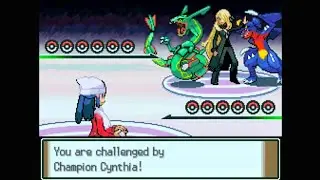 Renegade Platinum Post Game - Cynthia Rematch