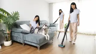 BLDC upright vacuum cleaner Scoba 2100 Twice Animal Upright vacuum cleaner.