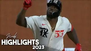 Adolis Garcia April 2023 Highlights