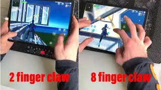 2 finger claw VS 8 finger claw