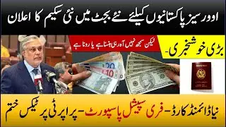 Pakistani Govt Announce Diamond card for Overseas Pakistanis in Budget 2023-24