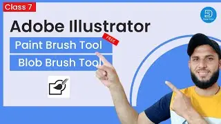 Adobe Illustrator Training - Class 7 - Paintbrush Tool and Blob Brush  Tool Pashtu