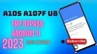 a10s a107f u8 frp bypass android 11 #a10s #a107f #u8 #frp #bypass #android 11