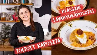 Lilla-féle savanyú káposztás TÖLTÖTT KÁPOSZTA 🎄
