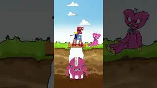 What is the way to get past the monster trap? #shorts #animation #memes