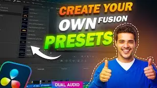 How to Create Fusion Macro Templates, Presets & Plugins in DaVinci Resolve (Beginner-Friendly Guide)