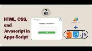 Use HTML, CSS, and Javascript in Apps Script | Apps Script Tutorial 2024| SoupSongCode