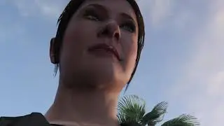 Giantess Amanda looks tiny Michael, ASMR, slow motion 18+