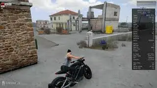 Motor bike barrel roll - Arma 3 T.A.G