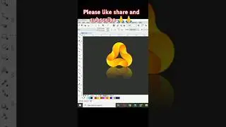 3D logo design । 3D logo #coreldesign #graphicdesign #logo