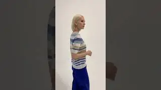 Джемпер женский 9231 94036 цвет 85750503913261267 белыйт голубойсв вербатуманная роса