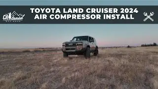 CAtuned Off-Road | 2024 Toyota Land Cruiser Air Compressor Kit Install