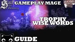 SALT AND SANCTUARY TROPHY GUIDE - WISE WORDS - AID A QUESTING KNIGHT