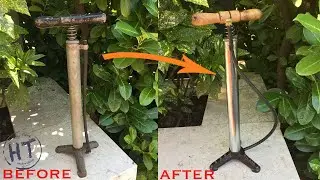 Bicycle Air Pump Diy Restoration