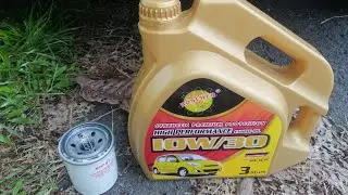 DIY | cara tukar minyak engine kancil | Jimat bujet