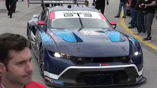 NEW IMSA Mustang GT3 Startup and On Track Testing at Daytona