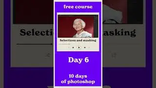 Selections and masking in #photoshop #reels #shorts