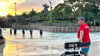 Oceans of Hope Cast Members Adaptive Surf Lesson | Disney's Typhoon Lagoon