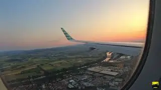 Scenic Sunrise Landing at Frankfurt Airport - Condor Airbus A321
