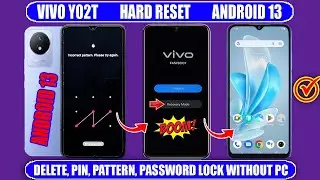 How To Vivo Y02T Hard Reset ✅ New Security Update 2024 ✅ Not Working  ✅ No Need for Computer 2024 ✅