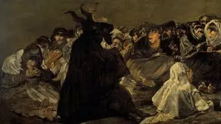 Il Sabba delle Streghe spiegazione analisi quadro | Pitture Nere 6x14 Goya Sabbath Aquelarre