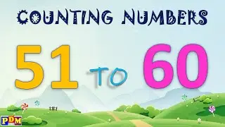 counting numbers 51 to 60 | counting from 51 to 60 | number 51 to 60 | numbers 51-60 |