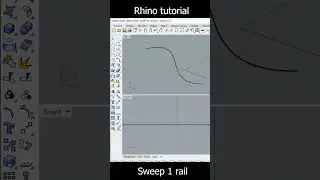 Rhino 3d /sweep 1 rail 