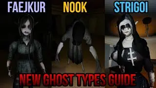 Roblox Blair - A Complete Guide to 3 New Ghost Types! #roblox