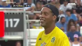 Ronaldinho Team vs Roberto Carlos Team   Extended Highlights & Goals   The Beautiful Game 2022