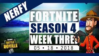 Fortnite News | New BR Game will kill Fortnite and Week 3 Patchnotes with Nerf