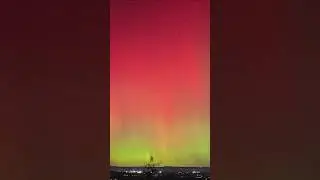 See THE Moment The KP 8 Hits Earth | Northern Lights In...Virginia??