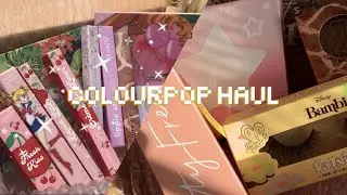 ✨Colourpop haul || +looks 💗