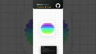 Sphere loader flutter animation