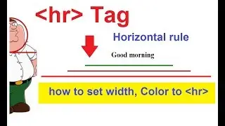 hr tag in html | html hr and its properties | horizontal rule in html