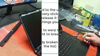HP Chromebook14G7 Bezel, Screen and Upper Case