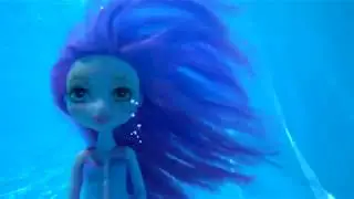 Kira and exciting story of the sea with a doll