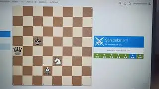 18.Ders - 2 Hamlede Şah Çekme - Satranç Öğreniyorum -#chess #satranç #şahçekme #şah #şahmat
