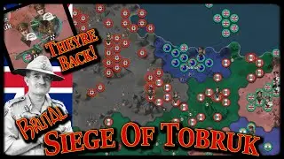 Siege Of Tobruk BRUTAL #56 Legends Return; Great Patriotic War Mod World Conqueror 4