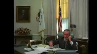 LBJ and George Wallace, 3/18/65, 4.33P. 1 of 3.