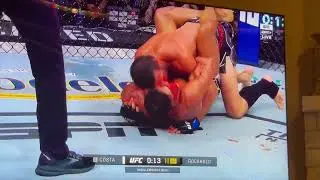 Wow Luke Rockhold Rubs blood on Paulo Costa Face Lol