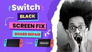👀Nintendo #switch Black Screen #fixed ? - P13USB Chip - Mail-In Repair 4k