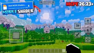 BEST Render Dragon Shader for Minecraft PE 26.23+ || Ultramarine Nightfall Shader for MCPE
