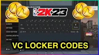 *WORKING* NBA 2K23 MY CAREER VC LOCKER CODES | 2K23 VC CODES