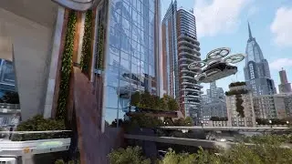 IMAX Cities of the Future: transportation hub