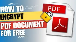 How to encrypt PDF document - Add password to PDF document