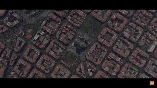 Bacelona, Spain. Sagrada Família, Flight Simulator 2020.