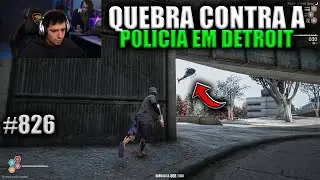 LEVI SENDO QUEBRADO PELA P0LICIA EM DETROIT! EP 826