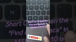 Short Cut For 
