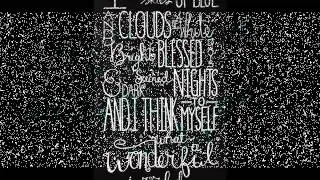 WHAT A WONDERFUL WORLD VOIX 1